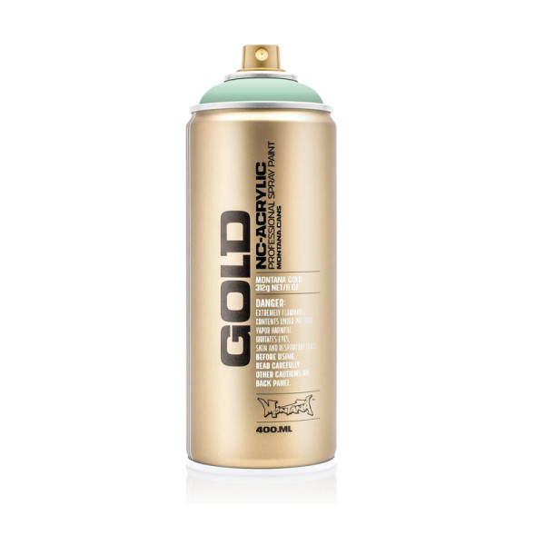 photo-Bombe de peinture - Gold - Acrylique - Malachite light - G6120 - 400ml - Montana Cans