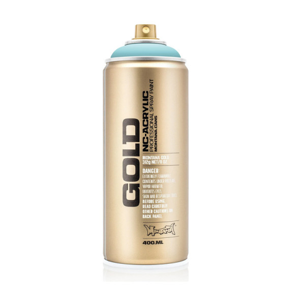 photo-Bombe de peinture - Gold - Acrylique - Pool - G6230 - 400ml - Montana Cans