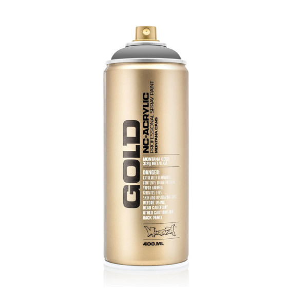 photo-Bombe de peinture - Gold - Acrylique - Roof - G7050 - 400ml - Montana Cans