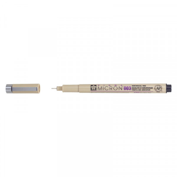 Feutre Pigma Micron 003 Sakura pointe extra fine 0.15mm noir