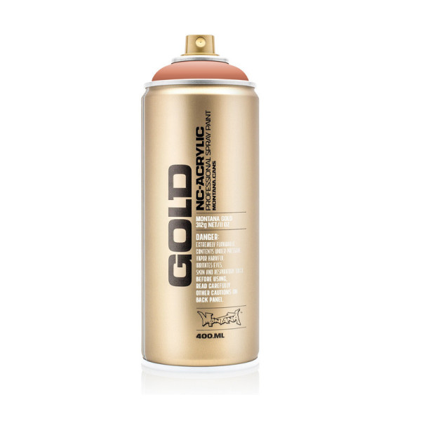 photo-Bombe de peinture - Gold - Acrylique - Dirty apricot - G8080 - 400ml - Montana Cans