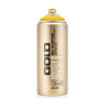 Bombe de peinture - Gold - Acrylique - Shock yellow - S1010 - 400ml - Montana Cans