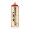photo-Bombe de peinture - Gold - Acrylique - Shock red - S3000 - 400ml - Montana Cans