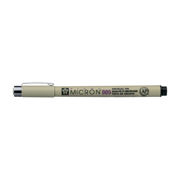 Feutre Pigma Micron 005 Sakura pointe extra fine 0.20mm noir