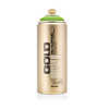 photo-Bombe de peinture - Gold - Acrylique - Shock green light - S6000 - 400ml - Montana Cans