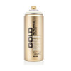 photo-Bombe de peinture - Gold - Acrylique - Shock white cream - S9110 - 400ml - Montana Cans