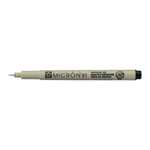 Feutre Pigma Micron 01 Sakura pointe extra fine 0.25mm noir