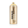 photo-Bombe de peinture - Gold - Acrylique - Transparent Yellow Cab - 400ml - Montana Cans
