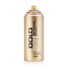 photo-Bombe de peinture - Gold - Acrylique - Transparent hazelnut - 400ml - Montana Cans