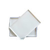 photo-Palette de peinture - Antisèche - Rectangulaire - Plastique - Blanc - 20 compartiments