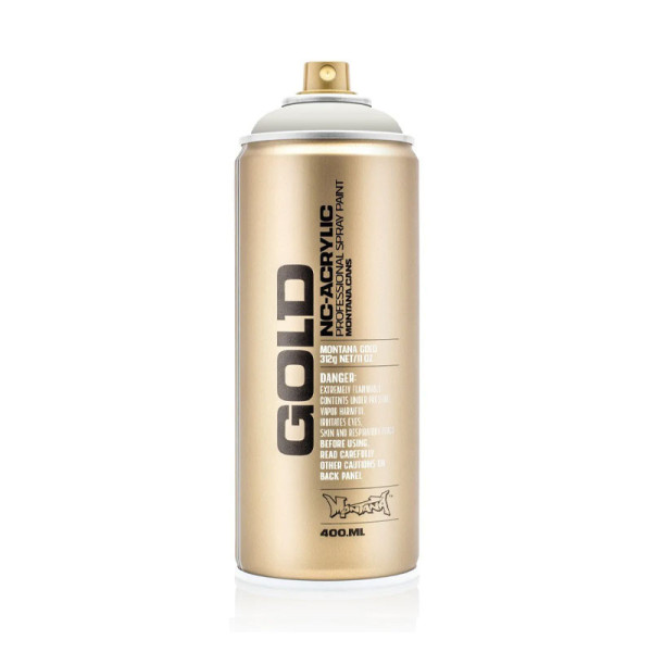 photo-Bombe de peinture - Gold - Acrylique - Buzzard - G7230 - 400ml - Montana Cans