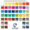 Peinture aquarelle - Coffret métal - 48 godets + palette intégrée - Van Gogh