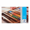 Coffret 24 demi-godets peinture aquarelle Van Gogh Royal Talens boîte en bois