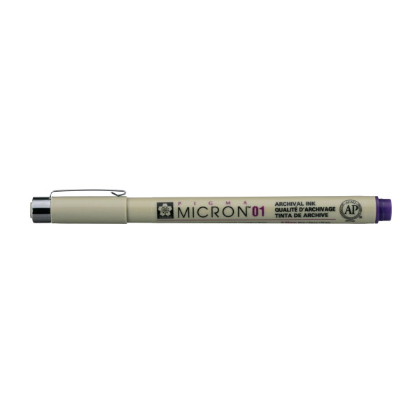 Feutre Pigma Micron 01 Sakura pointe extra fine 0.25mm violet