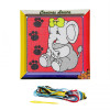 Kit canevas Eléphant 15 x 15 cm gros trous
