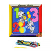 Kit canevas Petites souris 15 x 15 cm gros trous