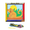 Kit canevas Singe 15 x 15 cm gros trous
