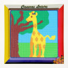 Kit canevas Girafe 15 x 15 cm gros trous