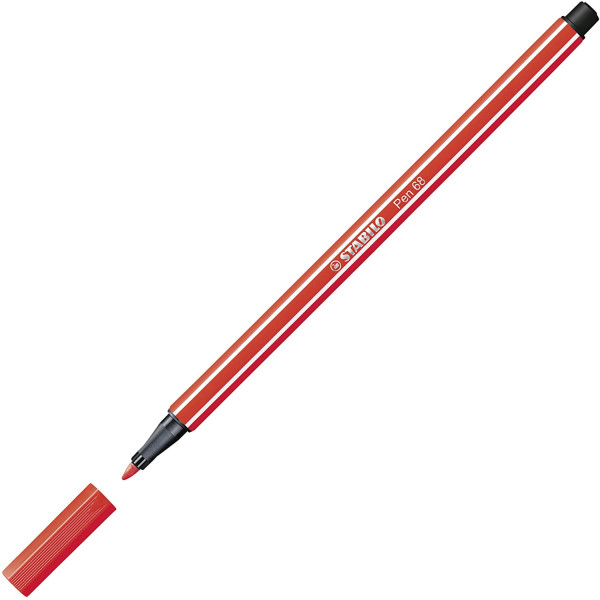 Boîte métal de 20 feutres de dessin STABILO Pen 68 décor premium