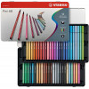 Boîte métal de 50 feutres de dessin STABILO Pen 68 décor premium