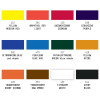 Coffret de 12 tubes de peinture acrylique Heavy Body Liquitex couleurs essentielles
