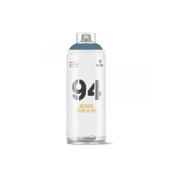 Bombe de peinture MTN 94 - gris tchernobyl pas cher