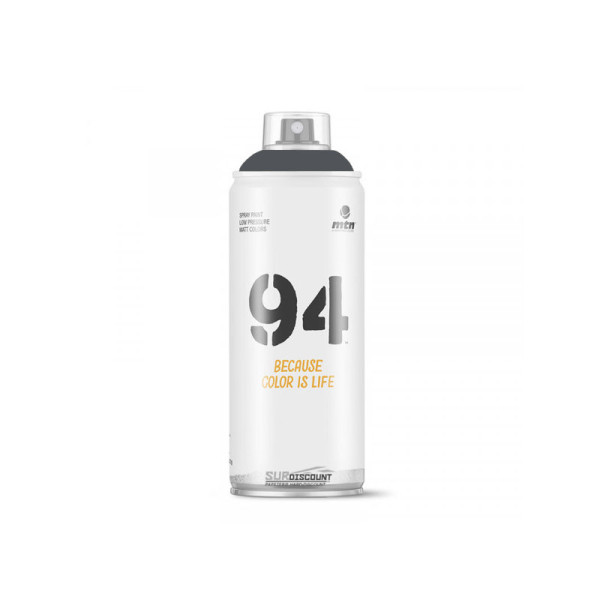 Bombe de peinture MTN 94 - gris anthracite pas cher