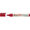 Marqueur permanent Edding 21 Ecoline pointe ronde rouge