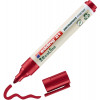 Marqueur permanent Edding 21 Ecoline pointe ronde rouge