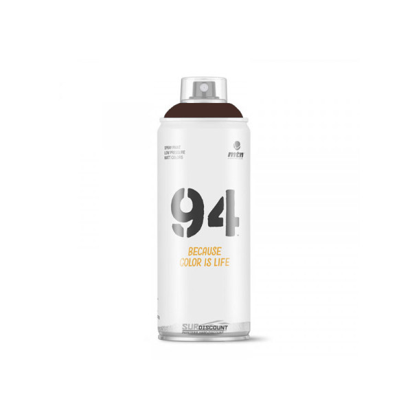 Bombe de peinture MTN 94 - marron café pas cher