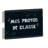 photo-Album photos - Pour photos de classe - 32x22cm - Spirales - Noir - 50 pages