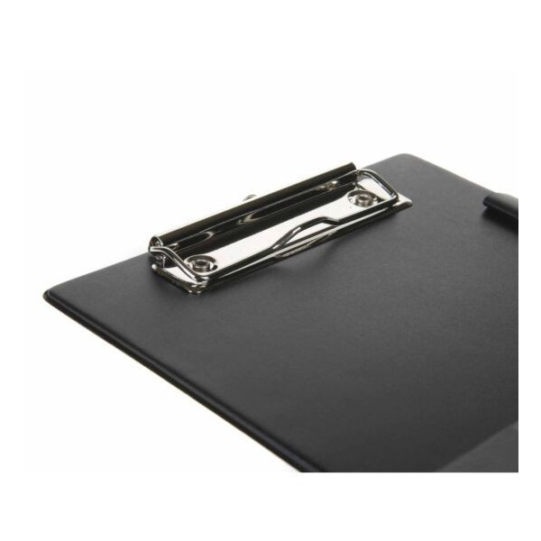 Porte-bloc A5 en pvc noir Rapesco