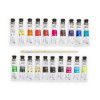 Peinture acrylique - Fine - Haute viscosité - 20 couleurs + pinceau - Tube 20ml - Pébéo