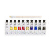 Peinture acrylique - Fine - Haute viscosité - 10 couleurs + pinceau - Tube 20ml - Pébéo