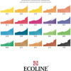 Feutres - Pointe pinceau - 20 couleurs - Aquarellable - Ecoline Brush Pen