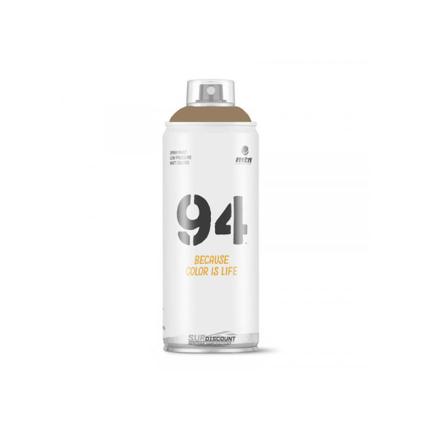 Bombe de peinture MTN 94 - Marron carton pas cher