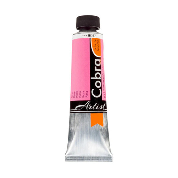 photo-Peinture à l'huile - Cobra - Artist - Rose - 357 - Tube de 40ml