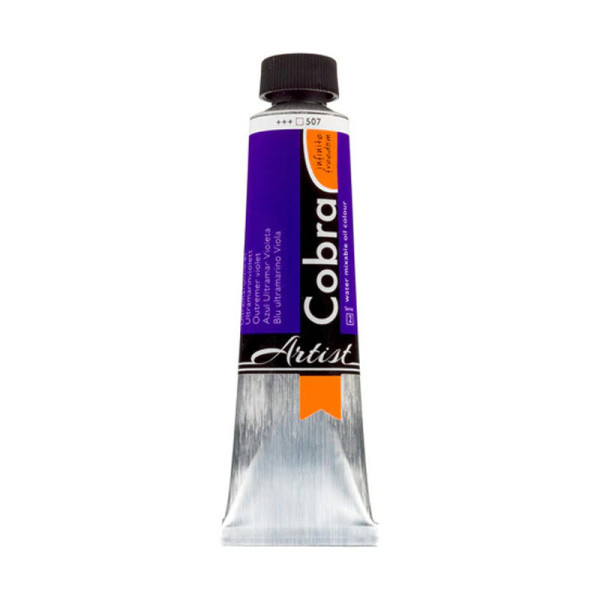 photo-Peinture à l'huile - Cobra - Artist - Outremer violet - 507 - Tube de 40ml