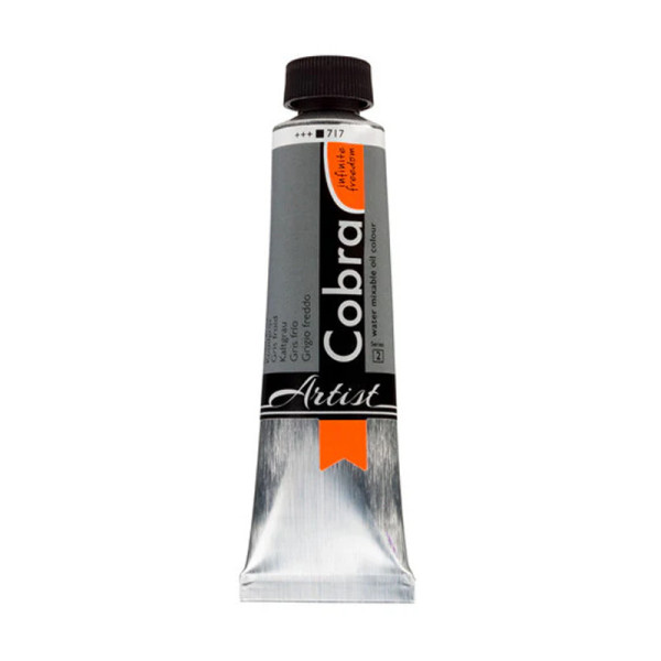 photo-Peinture à l'huile - Cobra - Artist - Gris froid - 717 - Tube de 40ml