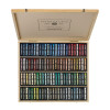 Coffret en bois de 100 pastels à l'écu Sennelier