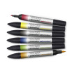 Lot de 6 feutres Promarker Watercolour tons basiques Winsor et Newton