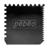 Peigne - Grattoir - Métallique - 10x10cm - Créer des reliefs, empâtements - Pébéo