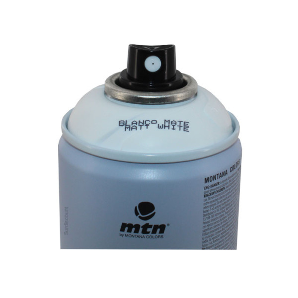 Bombe de peinture MTN 94 - Blanc mat Ral 9010 - 400ml