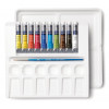 Set palette + 10 tubes de peinture aquarelle Cotman Winsor et Newton