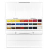 Set 24 godets peinture aquarelle Cotman Winsor et Newton