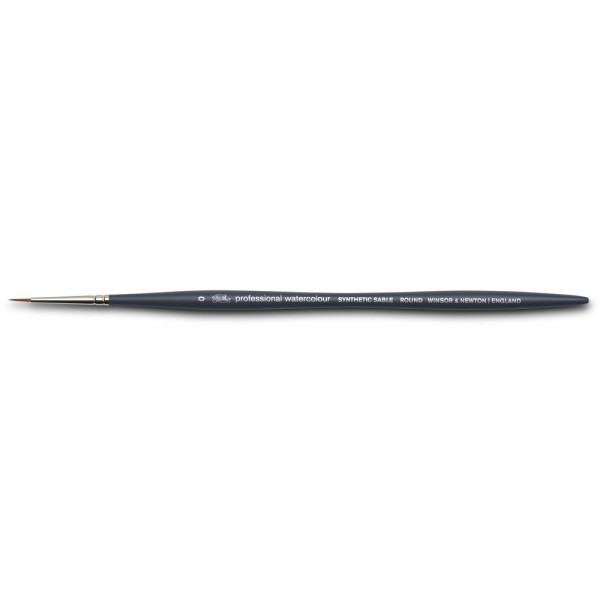 Pinceau rond n°0 aquarelle professionnelle Winsor & Newton
