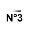 Pinceau rond n°3 aquarelle professionnelle Winsor & Newton