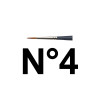 Pinceau rond n°4 aquarelle professionnelle Winsor & Newton