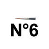 Pinceau rond n°6 aquarelle professionnelle Winsor & Newton