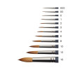 Pinceau rond n°16 aquarelle professionnelle Winsor & Newton